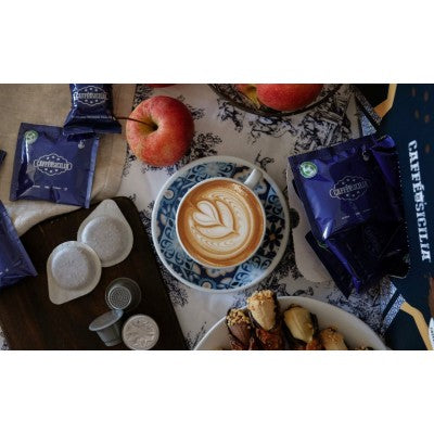 CAFFE' DI SICILIA 150 Cialde universali compatibili E.S.E. DM 44